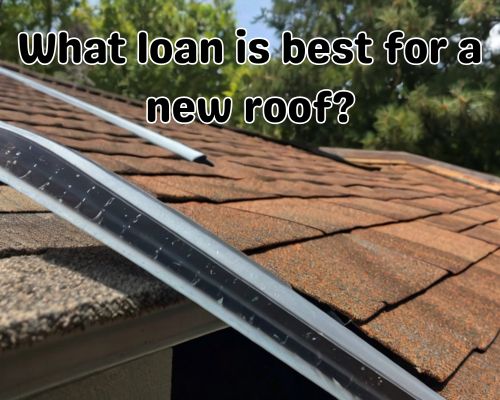 a new roof cleanly installed