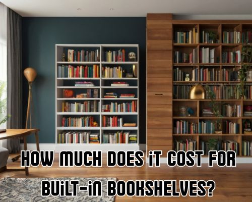 a built in bookshelf