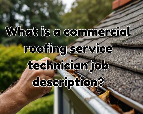a roofing service made