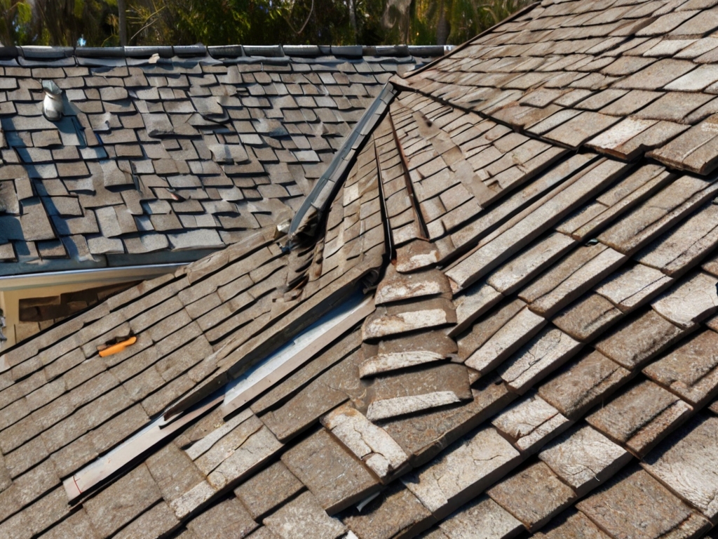 Clean, durable roofing structure.
